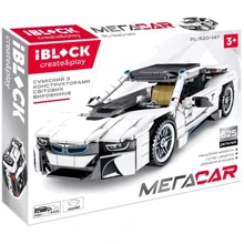 Конструктор IBLOCK PL-920-147 625дет., МЕГАCAR: Виробник Iblock