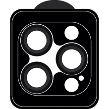Защитное стекло для iPhone ArmorStandart Pro Black for Camera iPhone 13 Pro / 13 Pro Max (ARM68068): Тип защиты экрана на камеру
