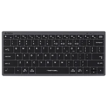 Клавіатура A4Tech FBX51C Wireless/Bluetooth Grey (FBX51C Grey): Підключення беспроводное