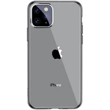 Чехол для iPhone Baseus Simple Transparent Black for iPhone 11 Pro: Цвет черный