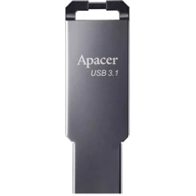 USB-флешка Apacer AH360 32GB USB 3.1 Ashy (AP32GAH360A-1): Стандарт USB USB 3.1