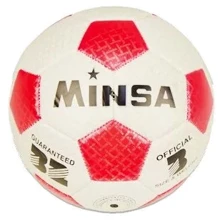 М'яч для гри Minsa E31266 футбольний (Червоний): Вид Футбольные