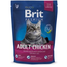 Сухой корм Brit Premium Adult для взрослых котов с курицей, 300 г: Тип Сухой корм
