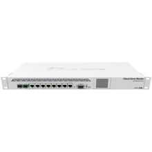 Маршрутизатор Wi-Fi Mikrotik CCR1009-7G-1C-1S+: Інтерфейс підключення (LAN-порт) 8x10/100/1000