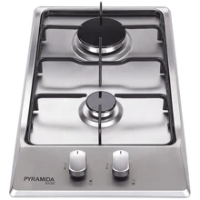 Варочная поверхность газовая Pyramida PFX 320 Inox: Размеры для встраивания (ШxГ) 28x49 см