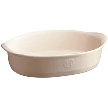 Форма для выпечки Emile Henry Ovenware овальная 27x17.5 см кремовая (029050): Крышка Нет