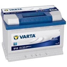 Автомобільний акумулятор Varta 6СТ-74 BLUE dynamic E12 (574013068): Ємність, Ач 74