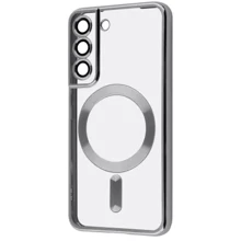 Чехол для телефонов WAVE Metal Color Case with Magnetic Ring Silver for Samsung G990 Galaxy S21 FE: Совместимость Samsung G990 Galaxy S21 FE