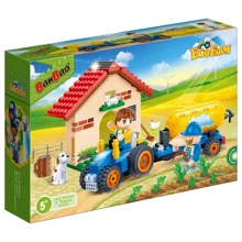 Конструктор Banbao Екоферма Будиночок та трактор 185 ел. (8582): Виробник BanBao