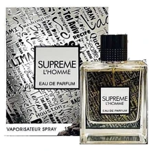 Парфумована вода Fragrance World Supreme L`Homme 100 ml: Вид Парфумована вода