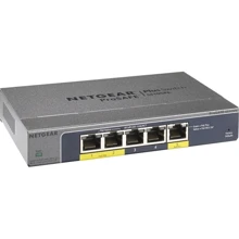 Сетевой коммутатор Netgear GS105PE (GS105PE-10000S): Порты только Gigabit Ethernet (10/100/1000)
