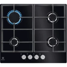 Варочная поверхность газовая Electrolux EGG6426SK: Расположение панели спереди