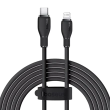 Кабель Baseus Cable USB-C to Lightning Pudding Series Fast Charging Cable 20W 2m Black (P10355701111-01): Тип USB-C - Lightning