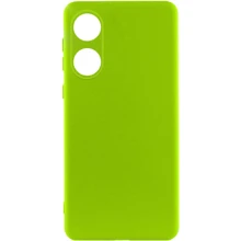 Чохол для телефона Lakshmi Case Silicone Cover Full Camera Mint для Oppo A78 4G: Сумісність Oppo A78 4G