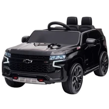 Детский электромобиль Bambi Racer Chevrolet Tahoe черный (M 4958EBLR-2): Вид джип