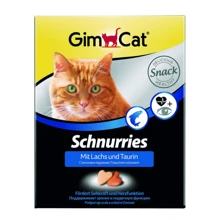 Лакомство для котов Gimpet GimCat в виде сердечек со вкусом лосося 650 шт. (G-409382): Вид Снеки