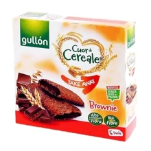 Печиво Gullon Cuor di Cereale Brownie 203 г (DL14434): Вага нетто 200 г
