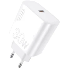 Зарядний пристрій WUW Wall Charger USB-C PD 30W C197 White: Особливості Power Delivery (PD), USB-C
