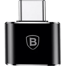 Адаптер Baseus Adapter USB-C to USB Female Black (CATOTG-01): Колір чорний