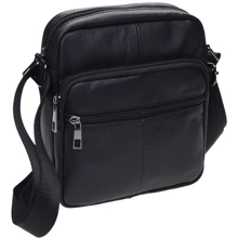 Мужская сумка через плечо Keizer черная (k12610-black): Пол Мужской