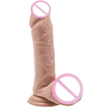 Реалистичный фаллоимитатор с мошонкой и присоской Get Real ToyJoy, 16,5x4,5 см, телесный: Назначение Анальные