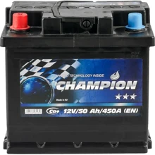 Champion 6СТ-50 Аз Black (CHB50-1): Ємність, Ач 50