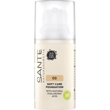 Sante Soft Care Foundation БИО-Основа под макияж с гиалуроновой кислотой №3 Warm Meadow 30ml: Вид База под макияж