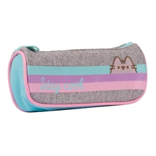 Пенал м'який YES TP-03 Pusheen, сірий / рожевий (533016): Рік випуску колекції 2021