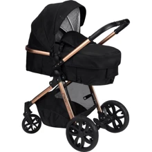 Универсальная коляска 2 в 1 MoMi Limuru Black (WOSP00029): Тип коляски Универсальная коляска (2-в-1)