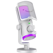 Конденсаторный USB микрофон Fifine AM6 White: Тип Универсальные