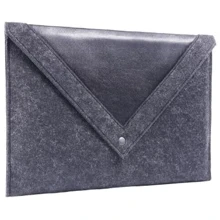 Gmakin Cover Envelope Triangular Roof Black (GM23-12) for MacBook 12": Цвет черный (Black)