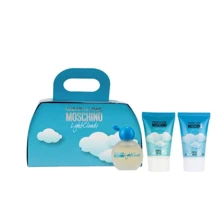 Парфюмированный набор Moschino Light Clouds Туалетная вода 1.5 ml + Гель для тела 25 ml + Гель для душа 25 ml: Вид Набор