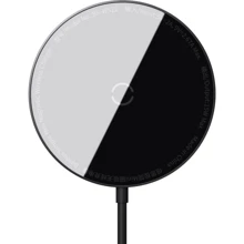 Зарядное устройство Baseus Wireless Charger MagSafe Simple Mini 15W Black (WXJK-F01) for iPhone 16 I 15 I 14 I 13 I 12 series: Особенности MagSafe
