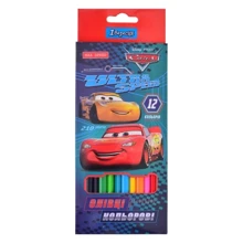 Карандаши 1 Вересня 12 цветов Cars (290536): Тип Цветные