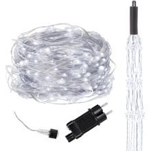 Гирлянда (конский хвост) Springos 2 м 300 LED CL0094 Cold White: Тип Бахрома