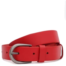 Жіночий ремінь Borsa Leather червоний (100v1genw39-red): Стать Женский