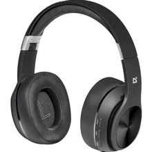 Наушники Defender FreeMotion B540 Black (63540): Тип конструкции полноразмерные