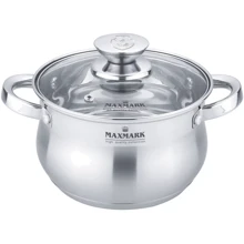 Кастрюля Maxmark MK-BL2505, 22 см с крышкой: Тип Традиционная