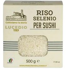 Рис Principato di Lucedio Селенио для суши 500 г (8018102050078): Вид Рис