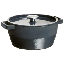 Каструля PYREX Slow Cook grey чавун кругла 6.3л (SC4AC28): Тип Традиционная
