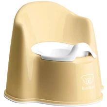 Горщик-крісло BabyBjorn Potty Chair блідо-жовтий / білий: Колір жовтий