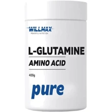 Аминокислота для спорта Willmax L-Glutamine 400 g /80 servings/ Pure: Вкус Без вкуса