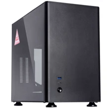 Корпус QUBE A4 Black (QBA4I_WBNU3): Форм-фактор материнської плати Mini-ITX