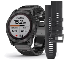 Смарт-часы Garmin Fenix 7X Sapphire Solar Carbon Grey DLC Titanium with Carbon Grey DLC Vented Titanium Band (010-02541-27): Производитель Garmin