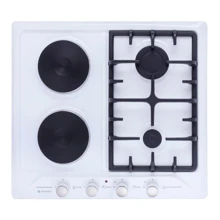 Варочная поверхность газовая Minola MKM 62024 WH: Размеры для встраивания (ШxГ) 56x49 см