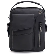 Мужская сумка через плечо Keizer черная (K15802bl-black): Пол Мужской