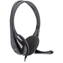 Наушники A4Tech HU-9 Black: Тип конструкции накладные