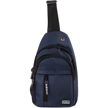 Мужская сумка-слинг Valiria Fashion синяя (3DETAM-1202-6): Пол Мужской