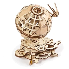Механічний 3D пазл UGEARS "Глобус" (70128): Вид мистецтво, майстерність, етніка, фентезі