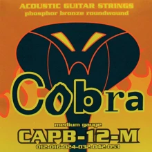 Струна для гитар Струны для акустической гитары Cobra CAPB-12-M: Тип Комплект струн